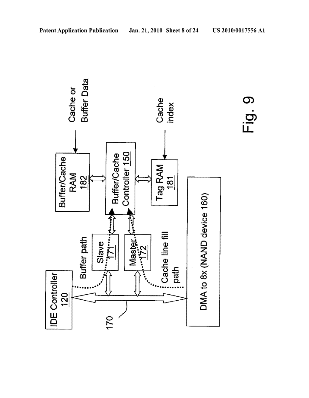 NON-VOLATILE MEMORY STORAGE SYSTEM WITH TWO-STAGE CONTROLLER ARCHITECTURE - diagram, schematic, and image 09