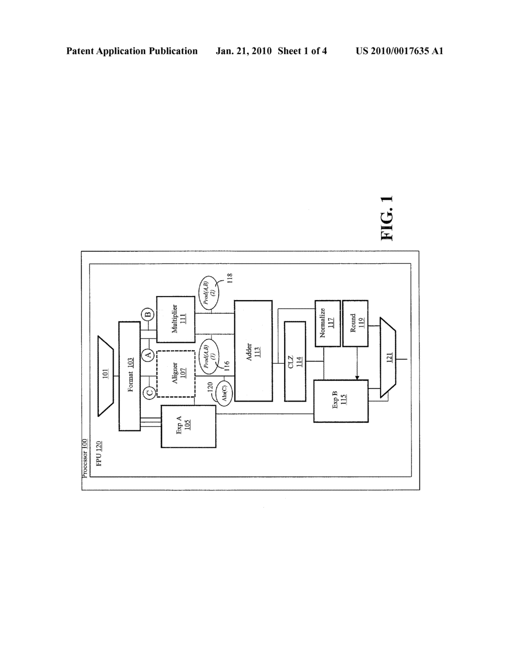 ZERO INDICATION FORWARDING FOR FLOATING POINT UNIT POWER REDUCTION - diagram, schematic, and image 02