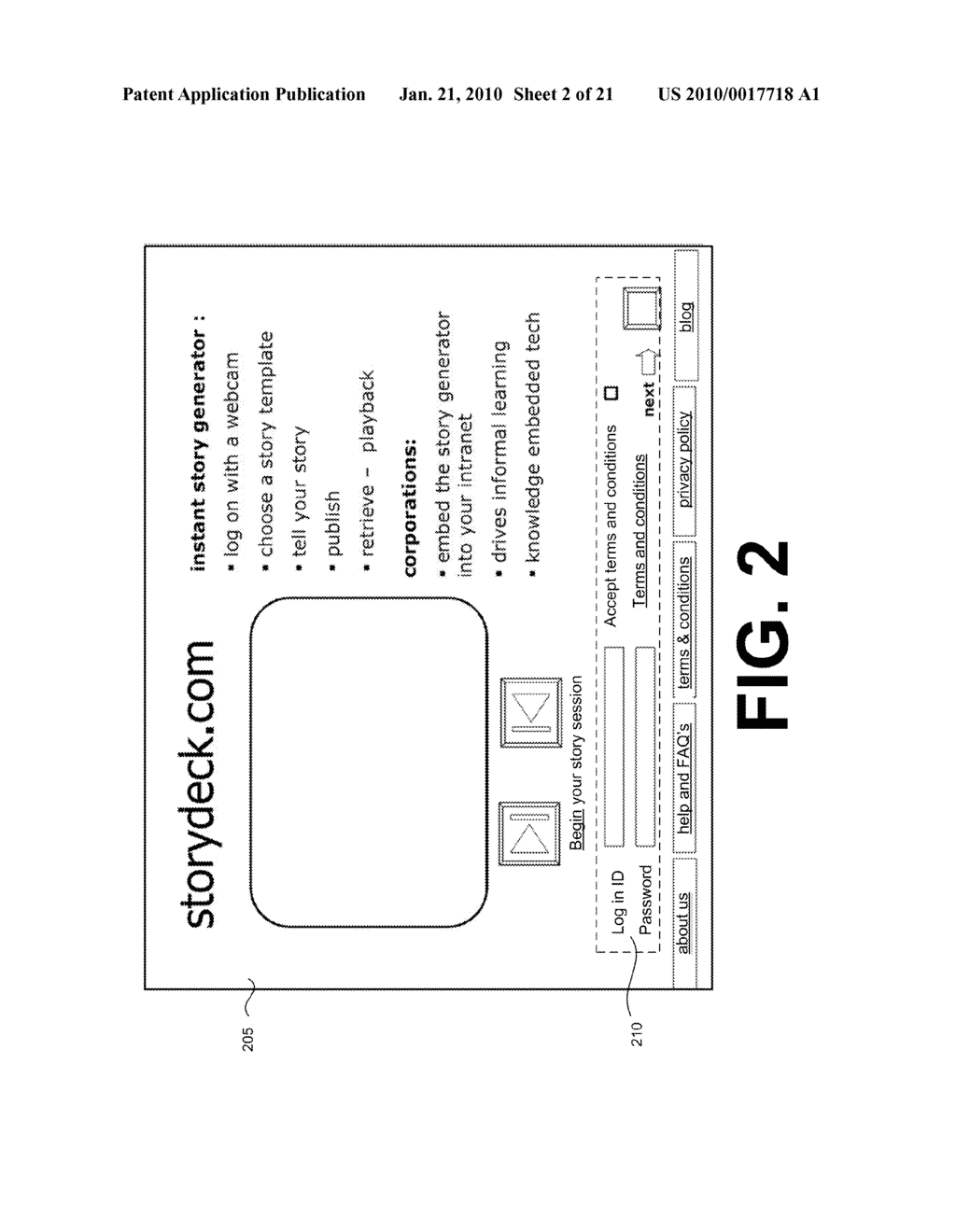 SYSTEM AND METHODS FOR PRODUCING AND RETRIEVING VIDEO WITH STORY-BASED CONTENT - diagram, schematic, and image 03