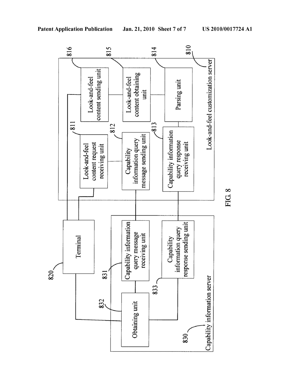 METHOD FOR PROVIDING CUSTOMIZED LOOK-AND-FEEL CONTENTS OF TERMINALS, AND LOOK-AND-FEEL CUSTOMIZATION SERVER AND SYSTEM THEREOF - diagram, schematic, and image 08