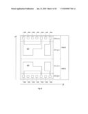 Semiconductor Device Layout Including Cell Layout Having Restricted Gate Electrode Level Layout with Linear Shaped Gate Electrode Layout Features Defined with Minimum End-to-End Spacing and At Least Eight Transistors diagram and image