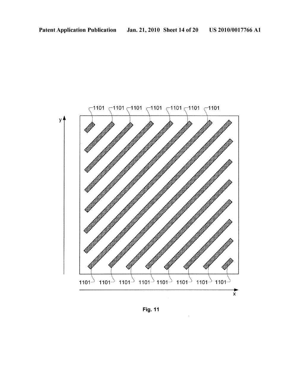 Semiconductor Device Layout Including Cell Layout Having Restricted Gate Electrode Level Layout with Linear Shaped Gate Electrode Layout Features Defined with Minimum End-to-End Spacing and At Least Eight Transistors - diagram, schematic, and image 15