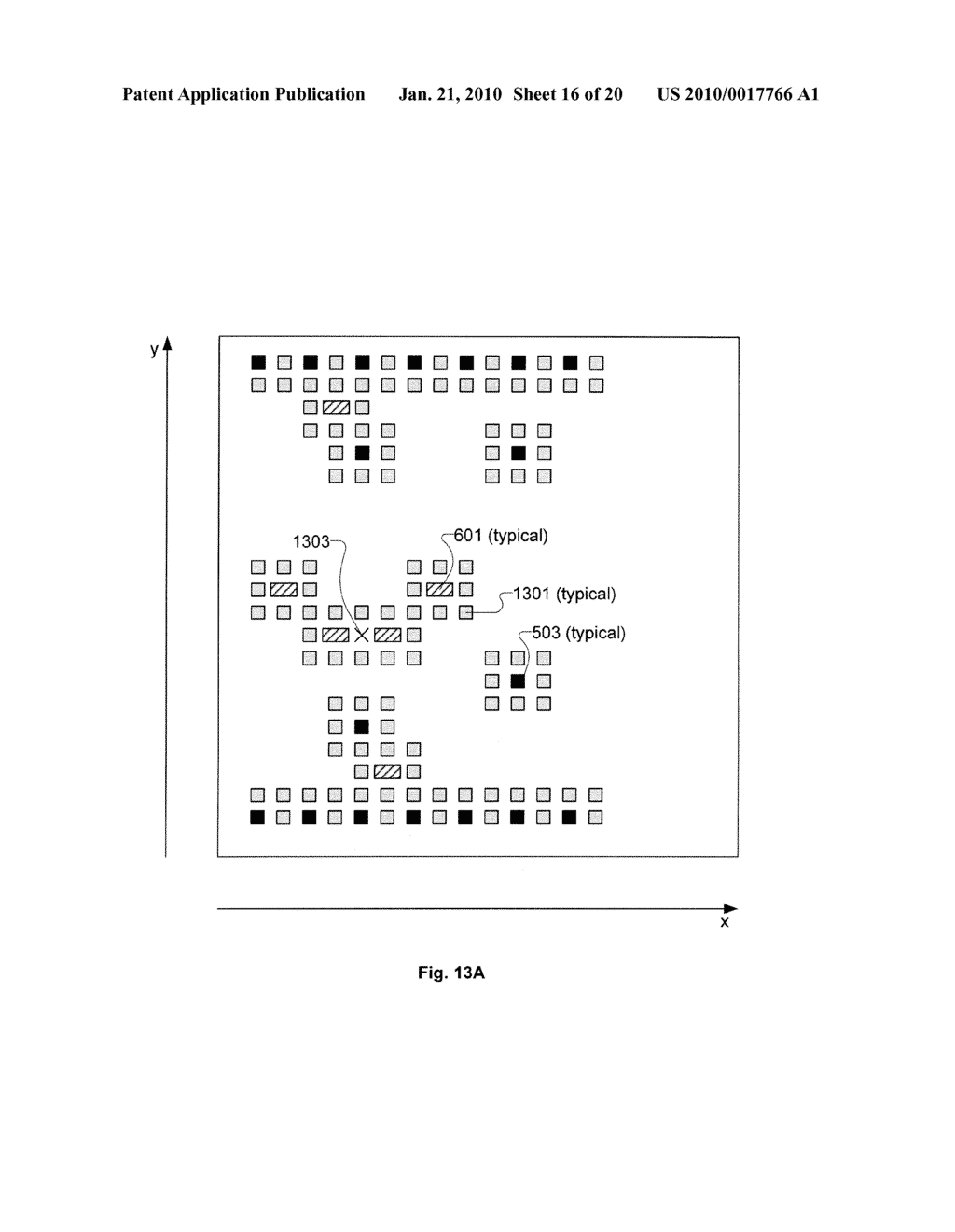 Semiconductor Device Layout Including Cell Layout Having Restricted Gate Electrode Level Layout with Linear Shaped Gate Electrode Layout Features Defined with Minimum End-to-End Spacing and At Least Eight Transistors - diagram, schematic, and image 17
