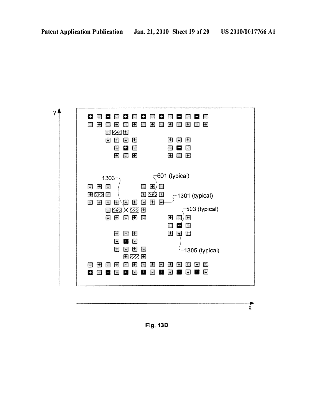 Semiconductor Device Layout Including Cell Layout Having Restricted Gate Electrode Level Layout with Linear Shaped Gate Electrode Layout Features Defined with Minimum End-to-End Spacing and At Least Eight Transistors - diagram, schematic, and image 20