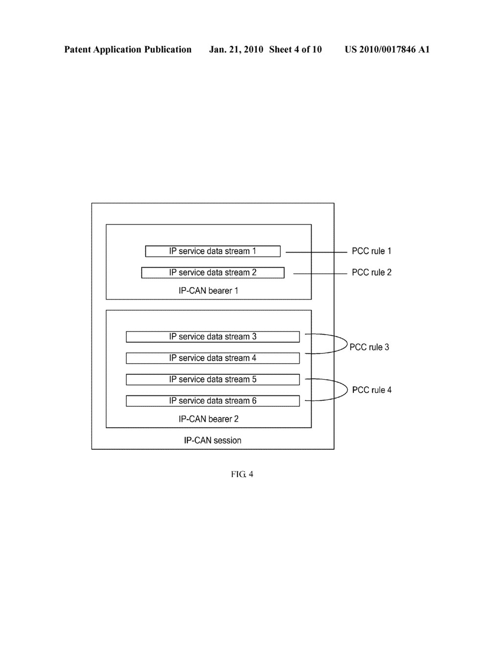 SERVICE PROCESSING METHOD AND SYSTEM, AND POLICY CONTROL AND CHARGING RULES FUNCTION - diagram, schematic, and image 05