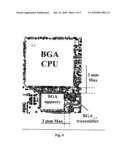 Electronic board provided with security functions and method for ensuring electronic board security diagram and image