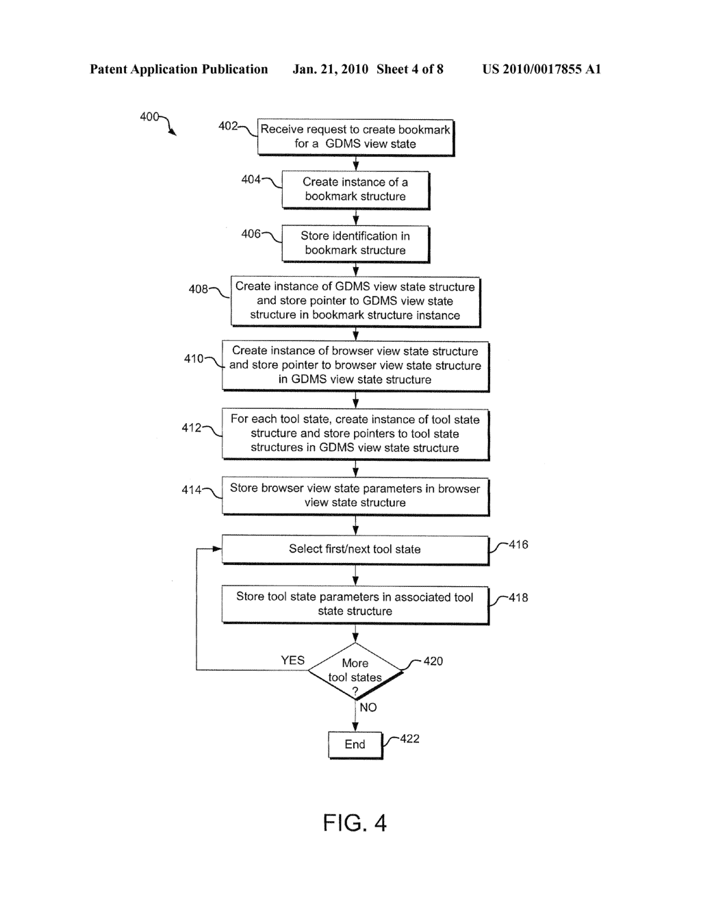 State Saver/Restorer for a Geospatial Decision Management System - diagram, schematic, and image 05