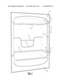 RETAINER ASSEMBLY FOR A SHOWER SURROUND diagram and image