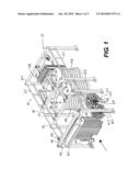 Double wrap around brush set car wash apparatus diagram and image