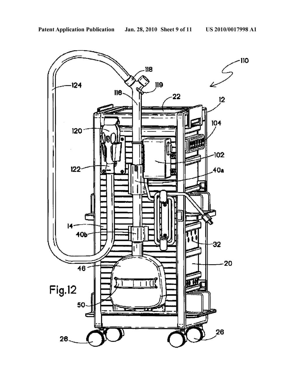 MULTI-USE MOBILE VACUUM CART - diagram, schematic, and image 10