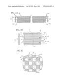 CO-EXTRUSION METHOD OF FABRICATING ELECTRODE STRUCTURES IN HONEYCOMB SUBSTRATES AND ULTRACAPACITOR FORMED THEREBY diagram and image