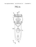 ELECTRIC SHAVER diagram and image