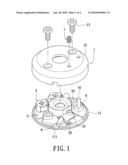 Laser guiding device for machine tools diagram and image