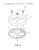 Laser guiding device for machine tools diagram and image