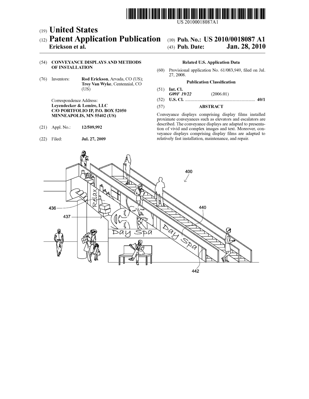 Conveyance Displays and Methods of Installation - diagram, schematic, and image 01