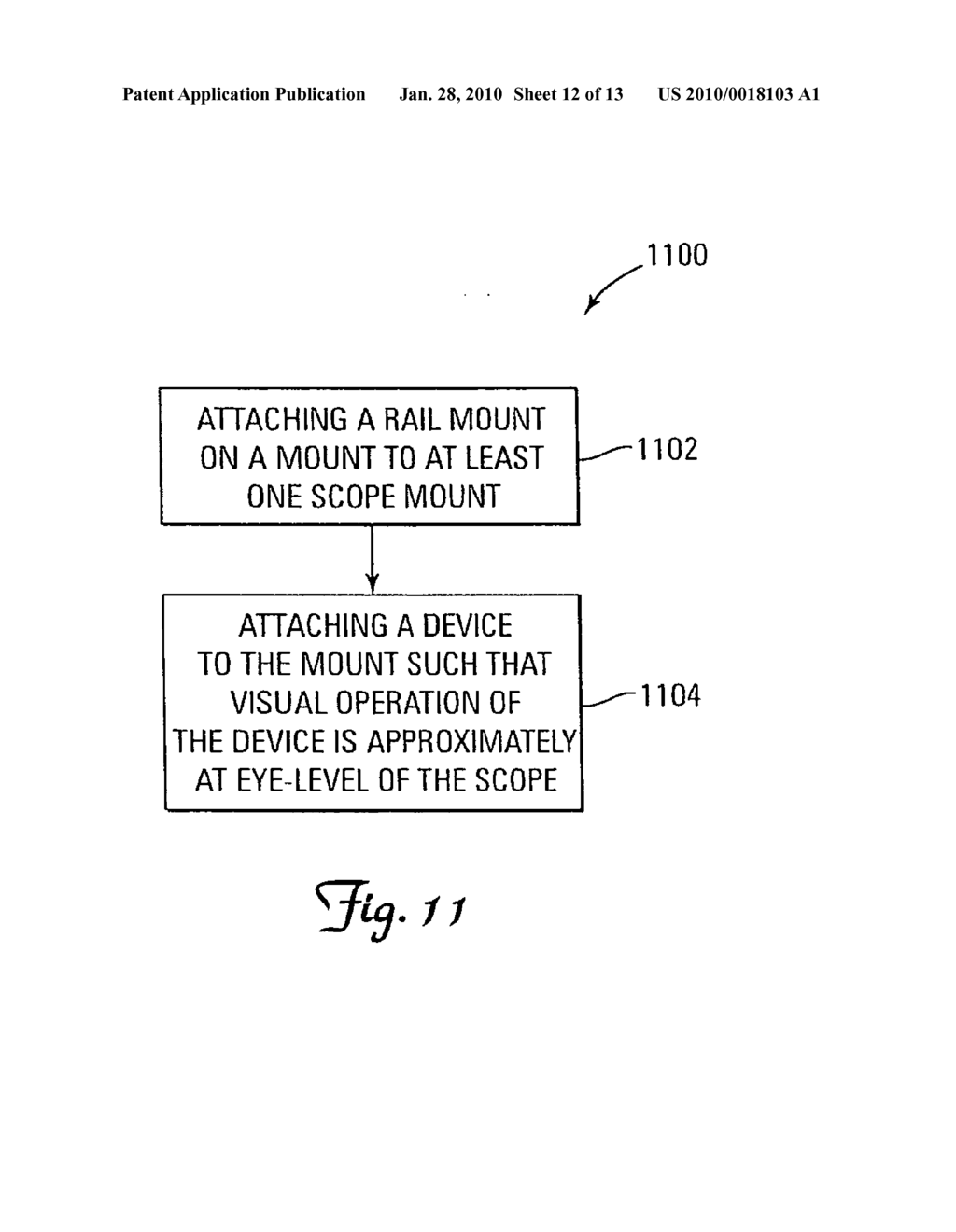 Method of attaching device to weapon - diagram, schematic, and image 13