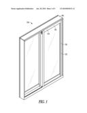 SLIDING FENESTRATION ASSEMBLY WITH LINEAL TILT LATCH ACTUATOR diagram and image