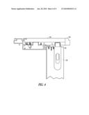 SLIDING FENESTRATION ASSEMBLY WITH LINEAL TILT LATCH ACTUATOR diagram and image