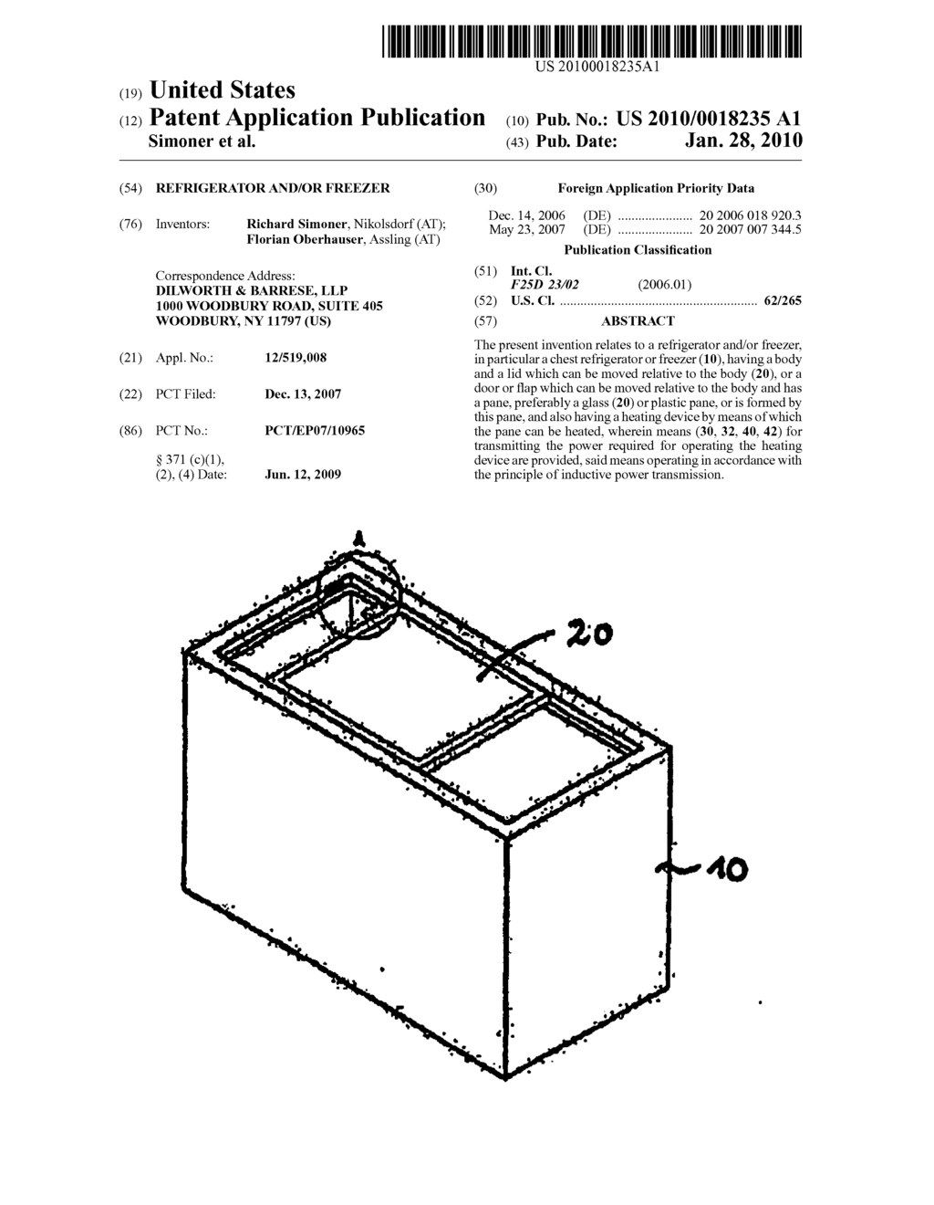 REFRIGERATOR AND/OR FREEZER - diagram, schematic, and image 01