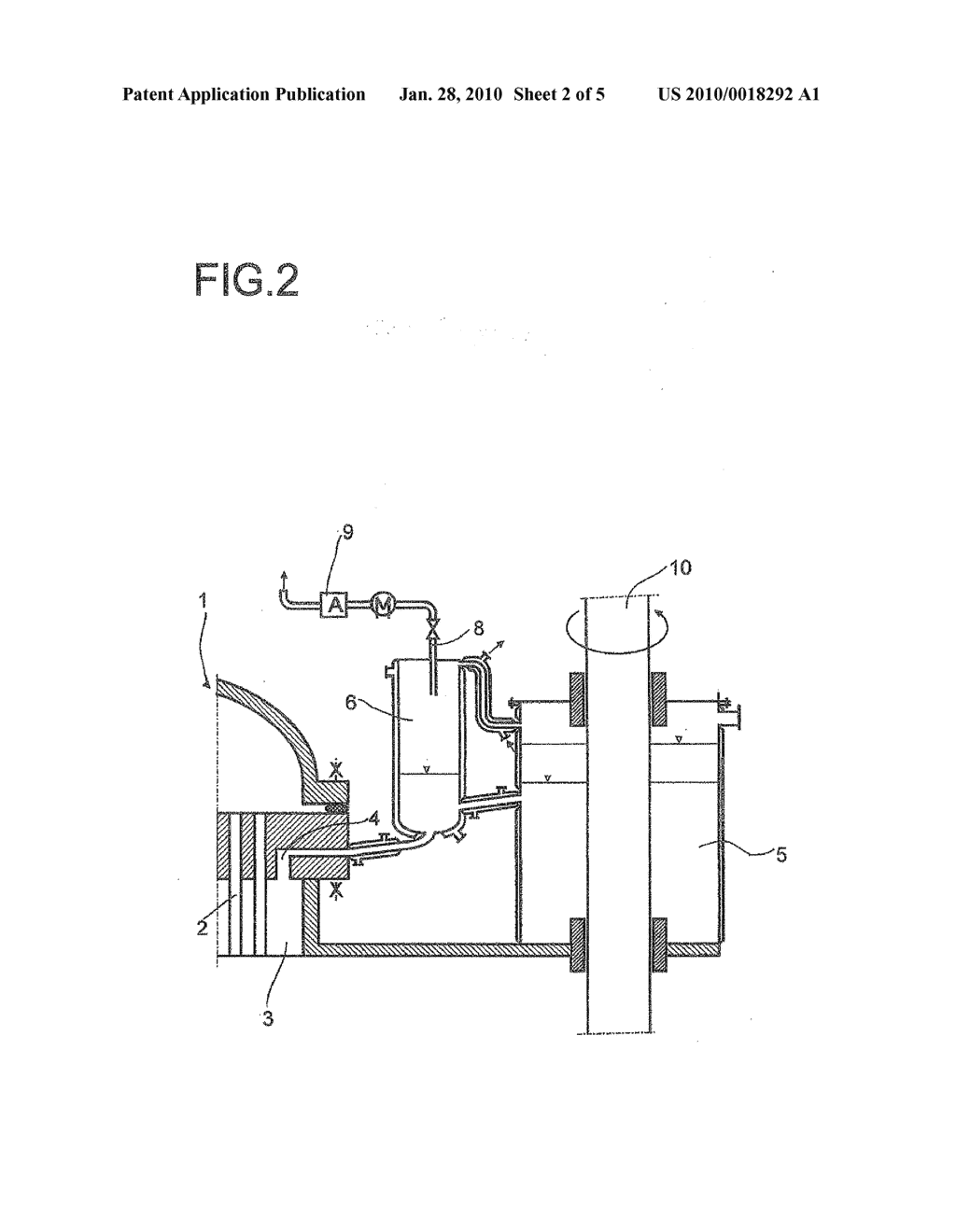 METHOD FOR LEAKAGE MONITORING IN A TUBE BUNDLE REACTOR - diagram, schematic, and image 03