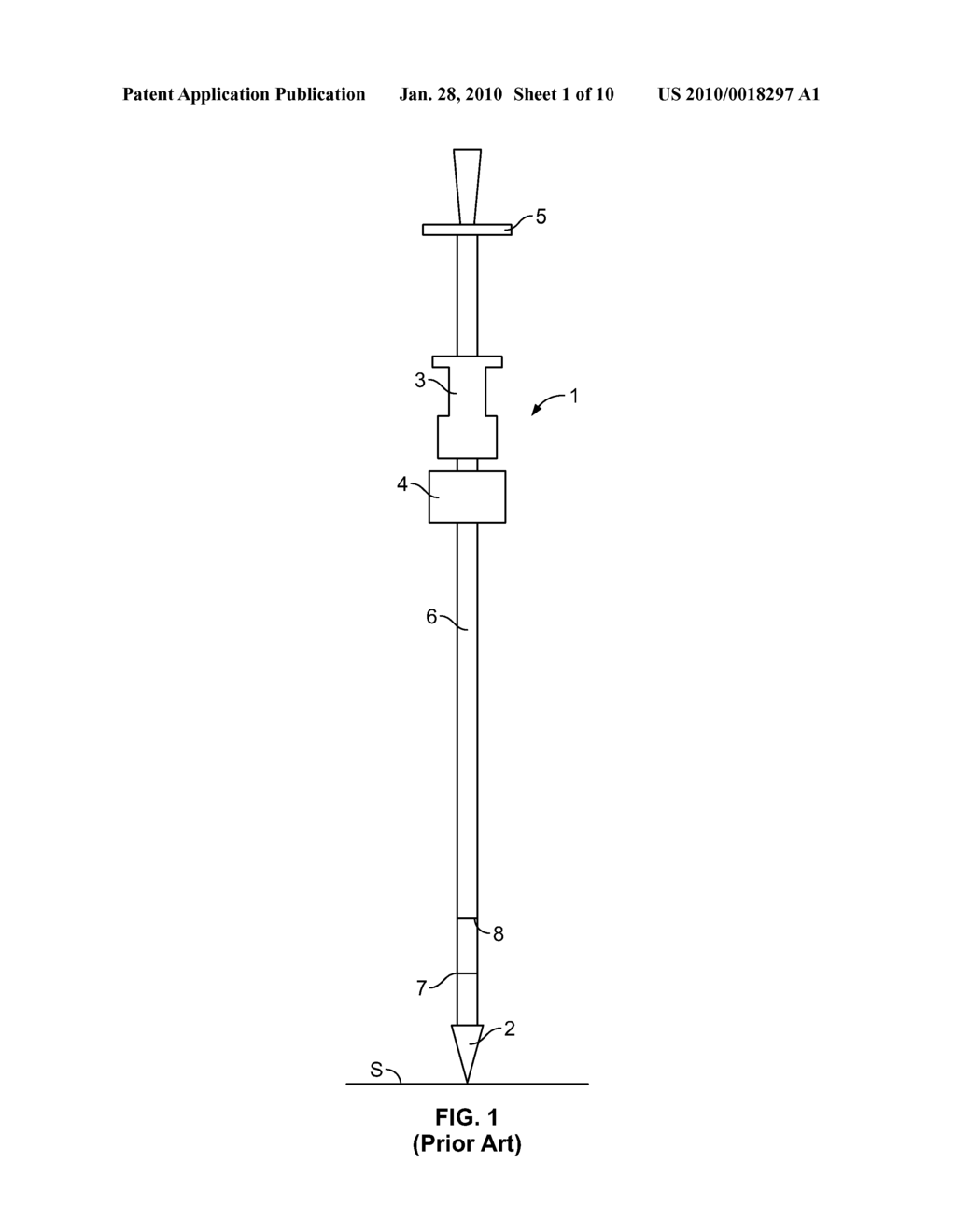 Device and Methods for Use of a Dynamic Cone Penetrometer for Evaluating Soil Compaction - diagram, schematic, and image 02