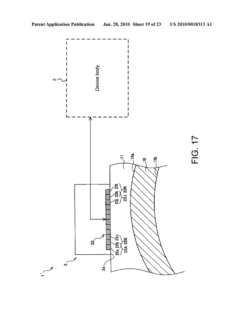 METHOD AND DEVICE OF DETECTING SHAPE AND BONE STRENGTH DIAGNOSTIC DEVICE USING THE DEVICE - diagram, schematic, and image 20