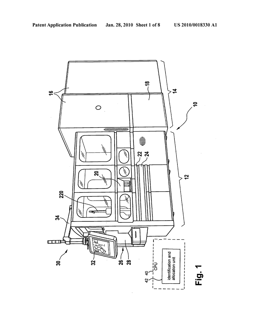 Method and laboratory system for handling sample tubes and an image analyzing unit - diagram, schematic, and image 02