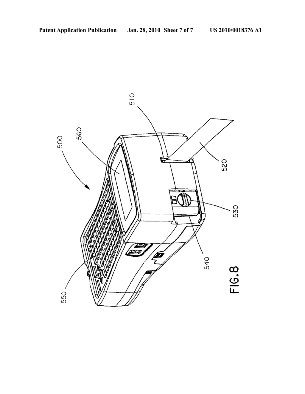 Material Cutter with a Selectable Cutting Profile - diagram, schematic, and image 08