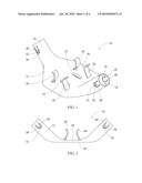 Low-Profile Air Duct Fitting for Passage of Air Through Narrow Openings and Method of Using the Same diagram and image