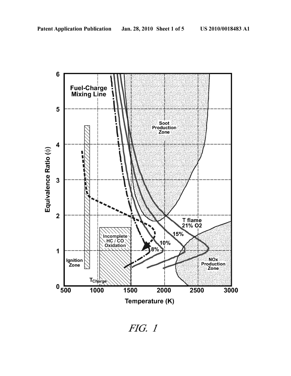 DIESEL EMISSION REDUCTION USING INTERNAL EXHAUST GAS RECIRCULATION - diagram, schematic, and image 02