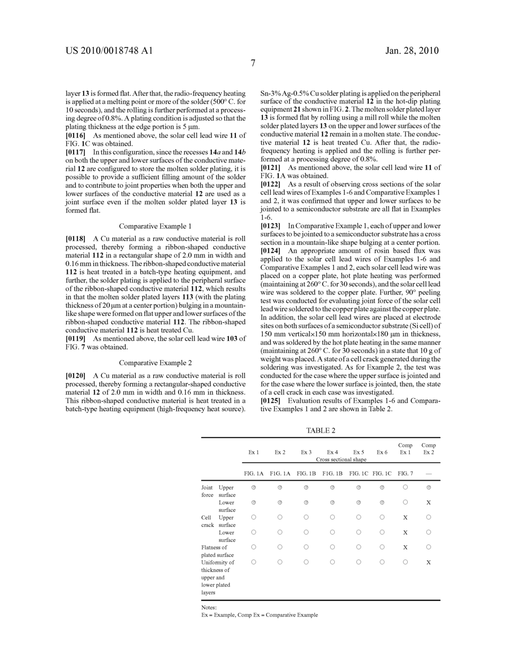 Solar cell lead wire and method of manufacturing the same - diagram, schematic, and image 15