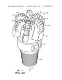 PDC BIT HAVING SPLIT BLADES diagram and image