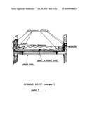 System and method for providing a warning to ladder users of potentially hazardous steps diagram and image