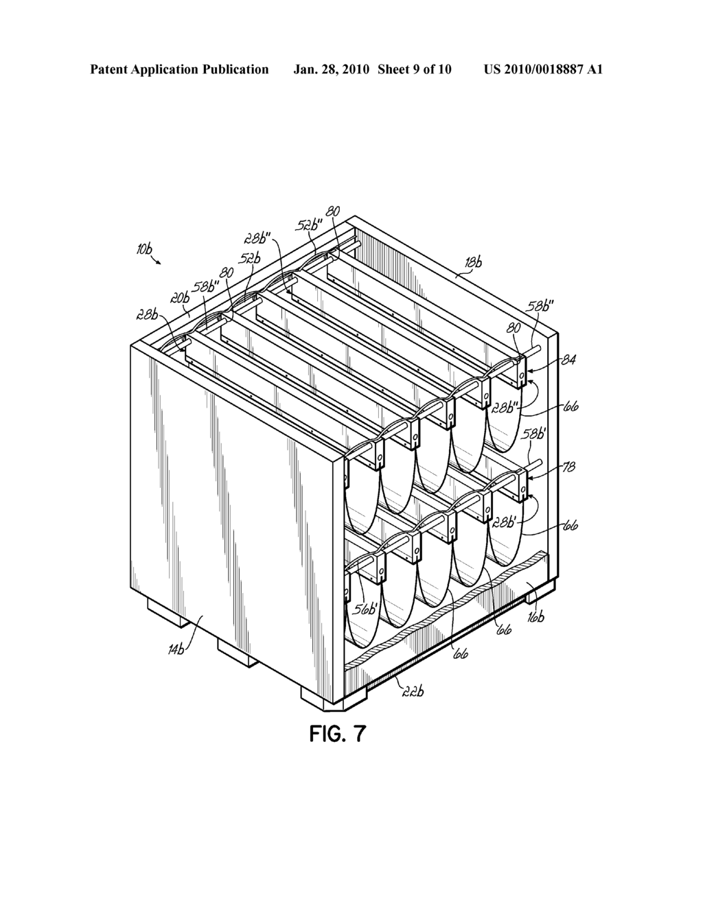 Container Having Sliding Support Members - diagram, schematic, and image 10