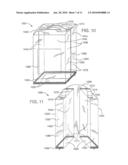 Container for Displaying and Storing Linens diagram and image