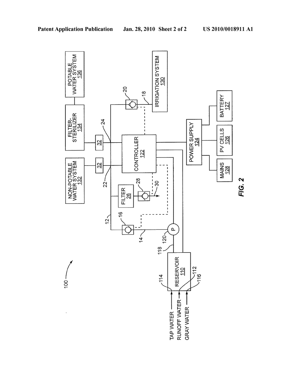 Water Distribution Manifold Assembly - diagram, schematic, and image 03