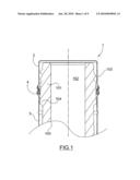 TAMPER EVIDENT CLOSURE FOR CONTAINERS PROVIDED WITH A THREADED NECK diagram and image