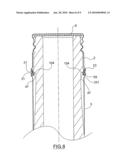 TAMPER EVIDENT CLOSURE FOR CONTAINERS PROVIDED WITH A THREADED NECK diagram and image