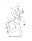 Device for dispensing beverage cans diagram and image