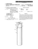 Trigger Actuator For Aerosol Container to Aid in Actuating Same diagram and image