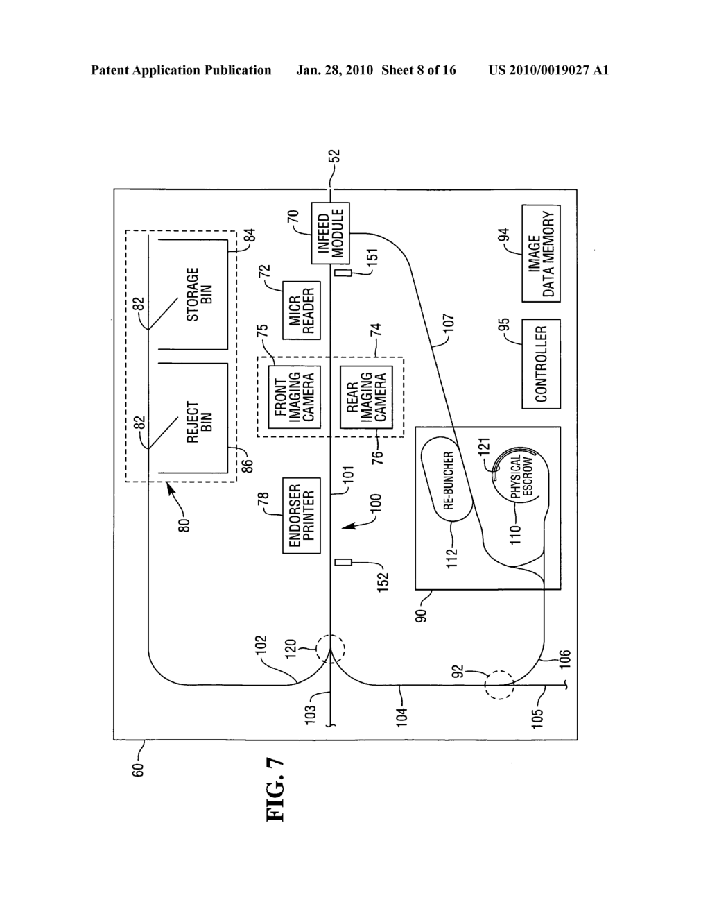 Methods of processing a last check of a bunch of checks deposited at a self-service terminal during a bunch-check deposit transaction - diagram, schematic, and image 09