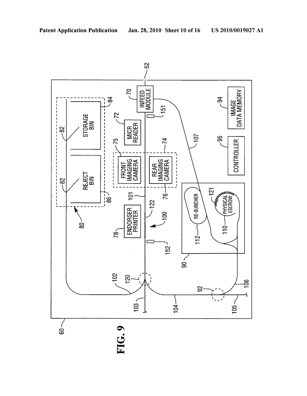 Methods of processing a last check of a bunch of checks deposited at a self-service terminal during a bunch-check deposit transaction - diagram, schematic, and image 11