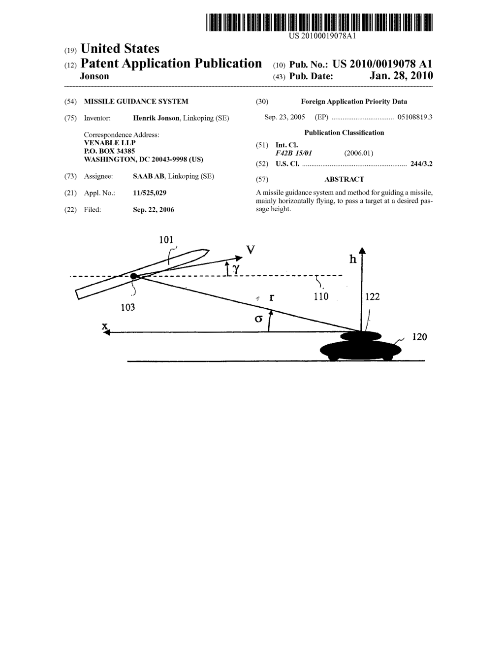 MISSILE GUIDANCE SYSTEM - diagram, schematic, and image 01