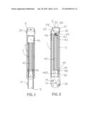 Support arm structure with elastic force adjustment arrangement diagram and image