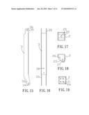 Support arm structure with elastic force adjustment arrangement diagram and image