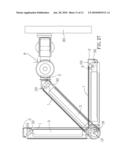 Support arm structure with elastic force adjustment arrangement diagram and image