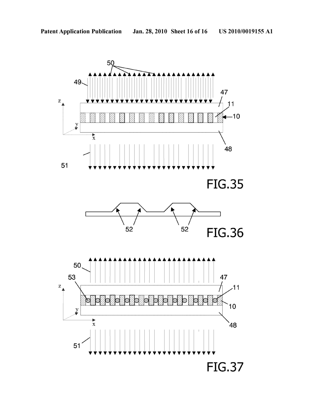 LUMINESCENCE SENSORS USING SUB-WAVELENGTH APERTURES OR SLITS - diagram, schematic, and image 17