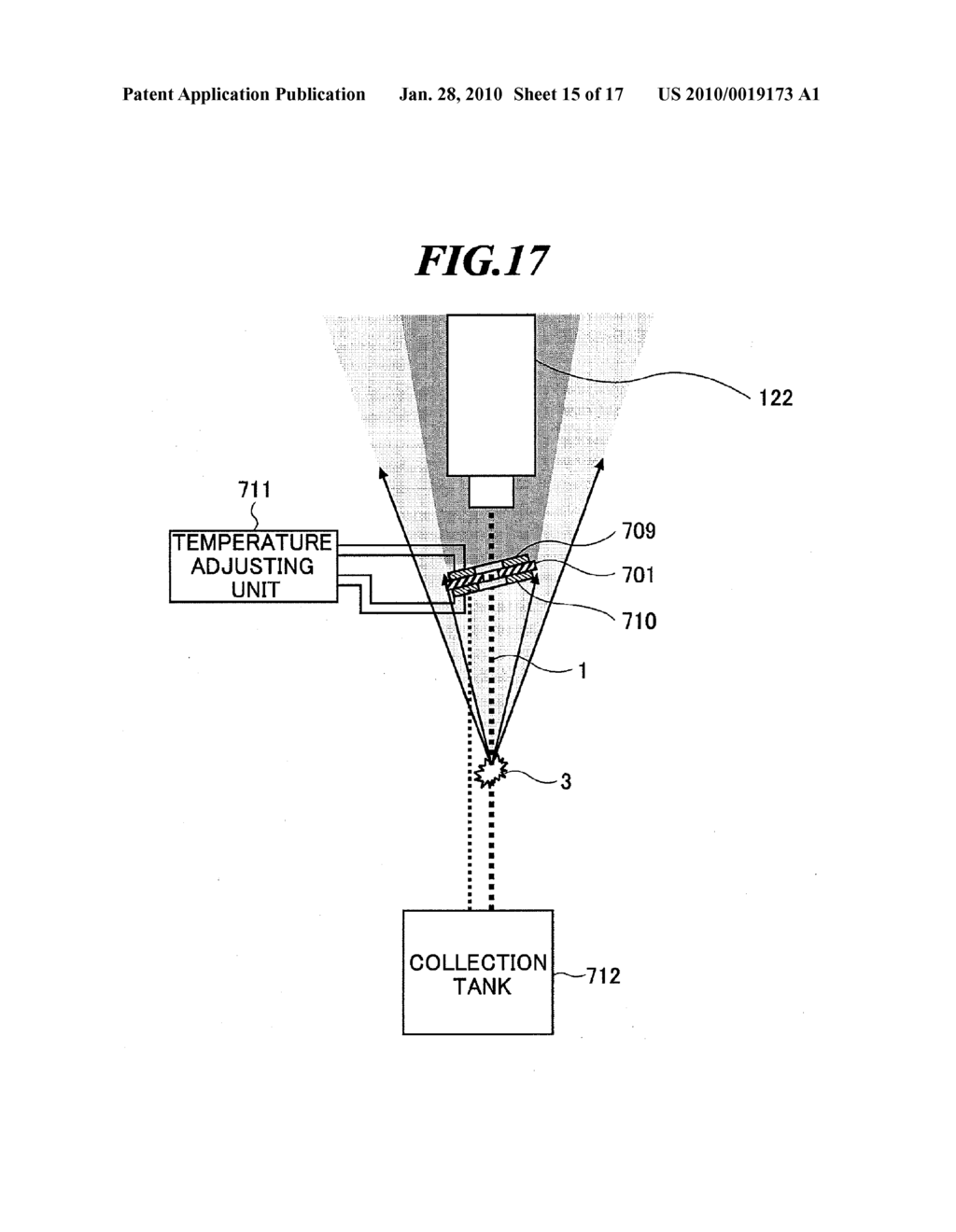 Extreme ultraviolet light source apparatus and nozzle protection device - diagram, schematic, and image 16