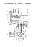 Motorized automate/manual push button system diagram and image