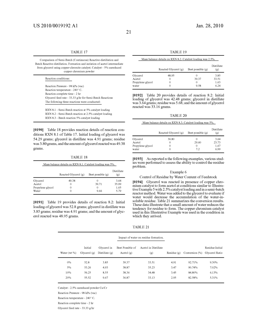 METHOD OF PRODUCING LOWER ALCOHOLS FROM GLYCEROL - diagram, schematic, and image 33